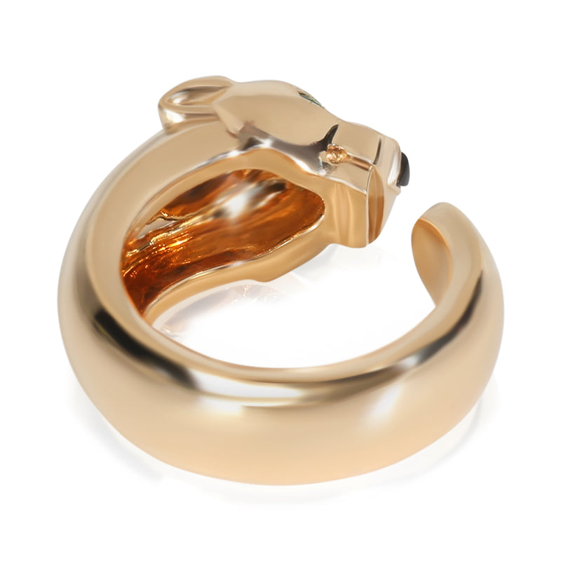 Cartier Yellow Gold Panthere De Ring 18k
