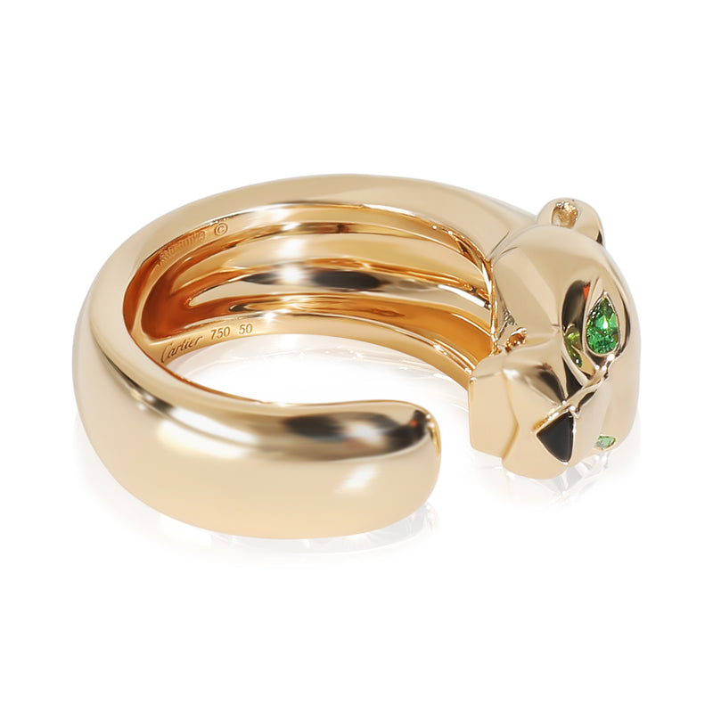 Cartier Yellow Gold Panthere De Ring 18k