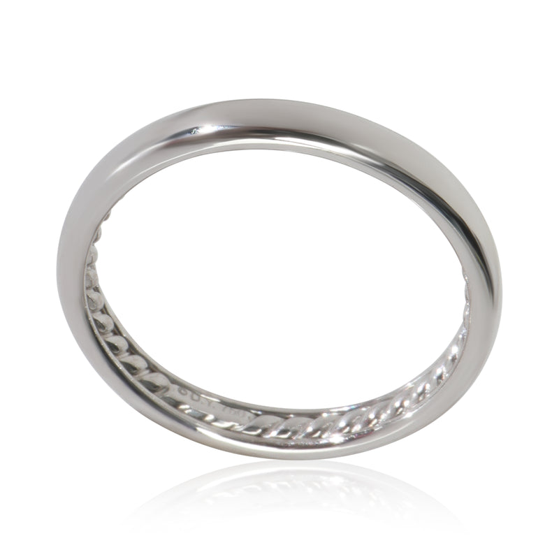 David Yurman White Gold Eden Band 18k