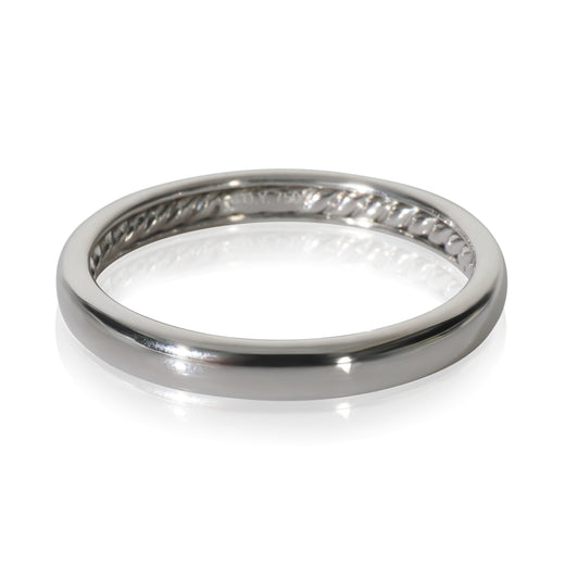David Yurman White Gold Eden Band 18k