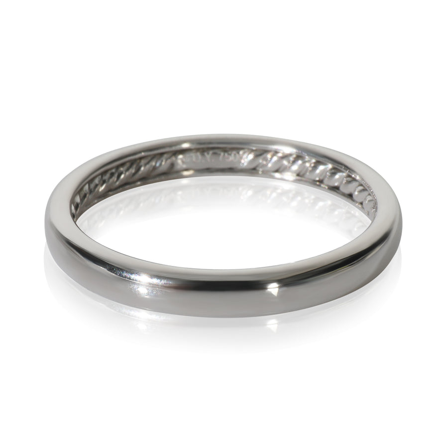 David Yurman White Gold Eden Band 18k