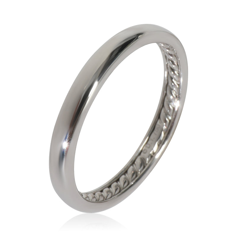 David Yurman White Gold Eden Band 18k