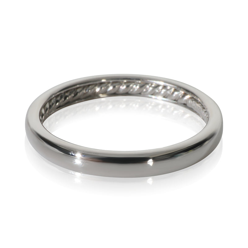 David Yurman White Gold Eden Band 18k