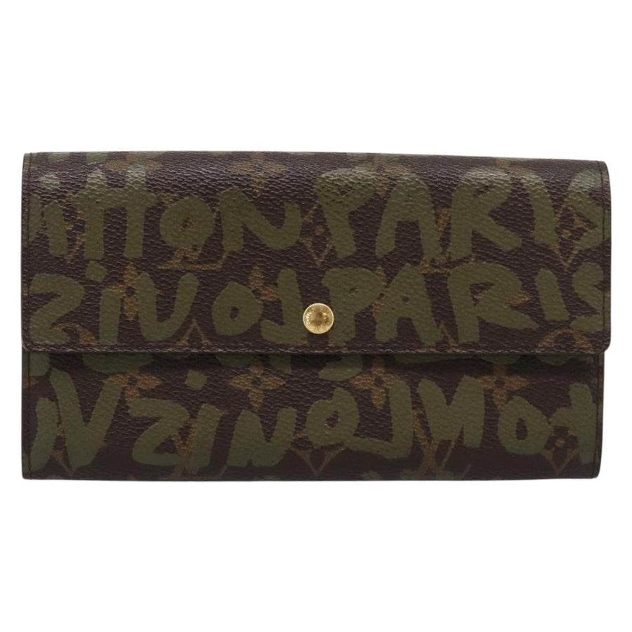 Louis Vuitton Sarah Limited Edition Monogram Graffiti Khaki Canvas Accessory