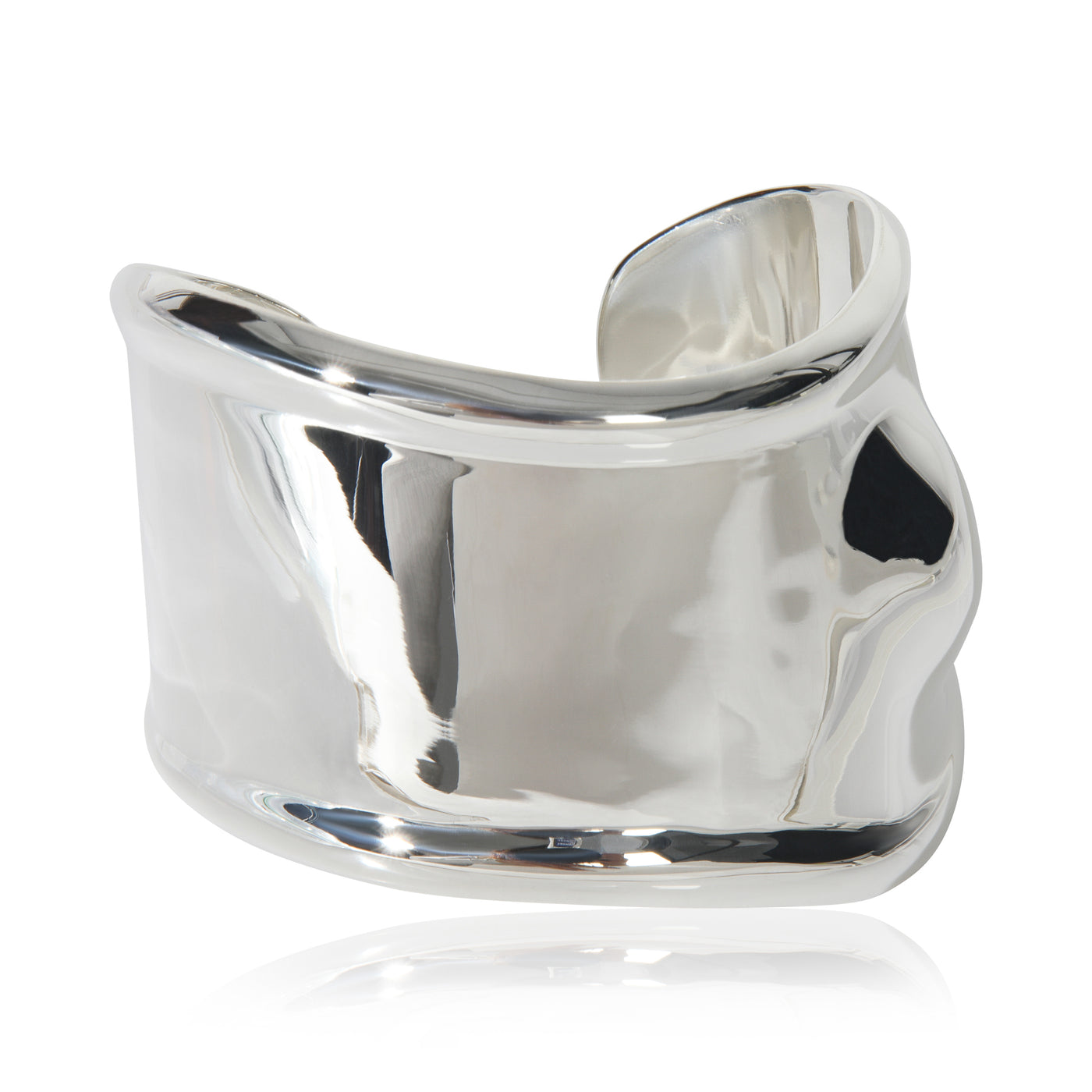 Sterling Silver Mexican Right Hand Bone Cuff Bracelet 925