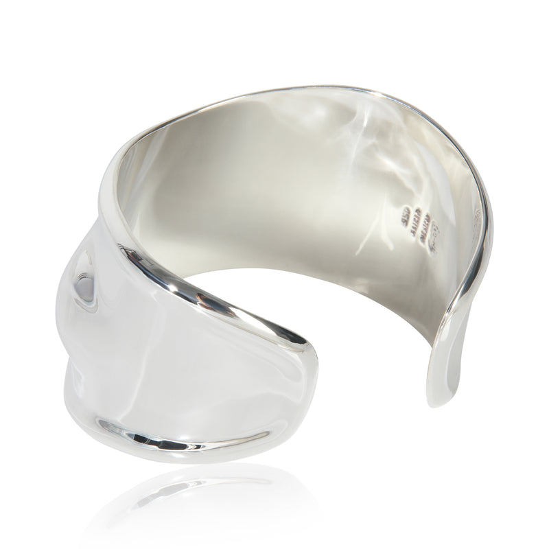 Sterling Silver Mexican Right Hand Bone Cuff Bracelet 925