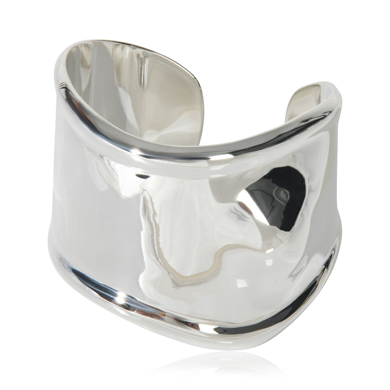 Sterling Silver Mexican Right Hand Bone Cuff Bracelet 925
