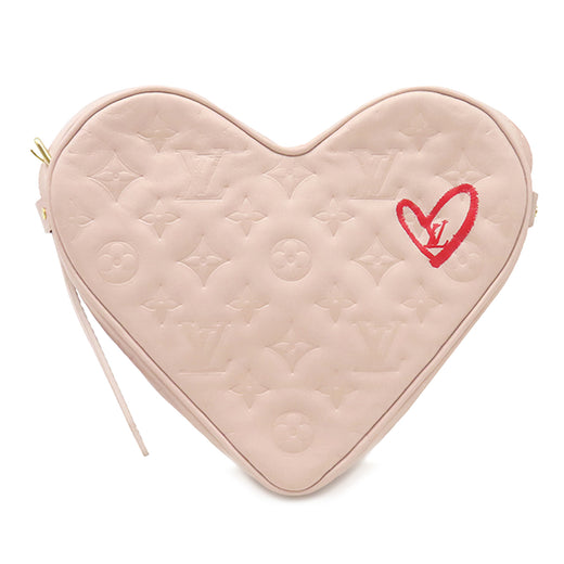 Monogram Embossed Lambskin Fall In Love Sac Coeur - Image 1