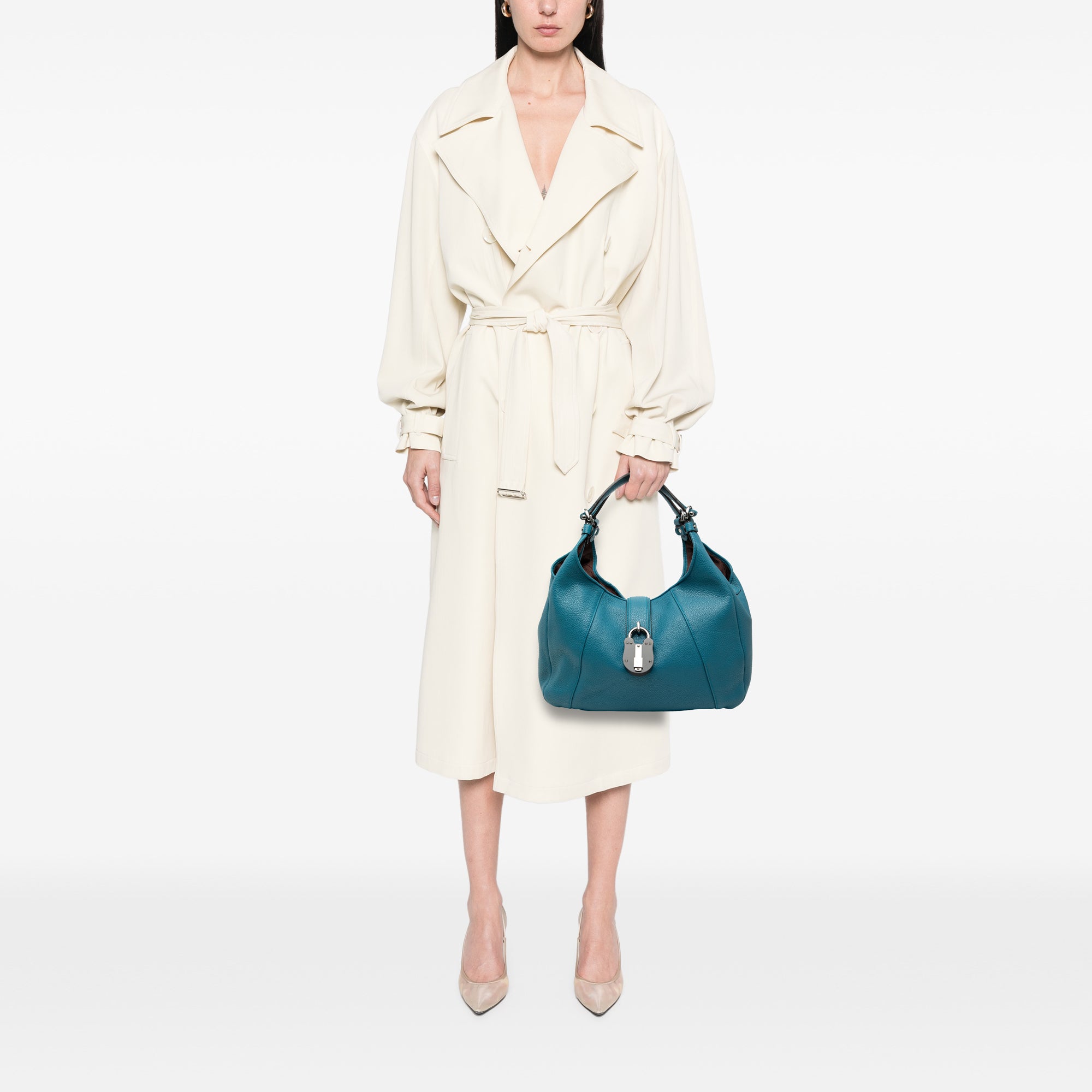 Calfskin Calle Hobo - Image 7