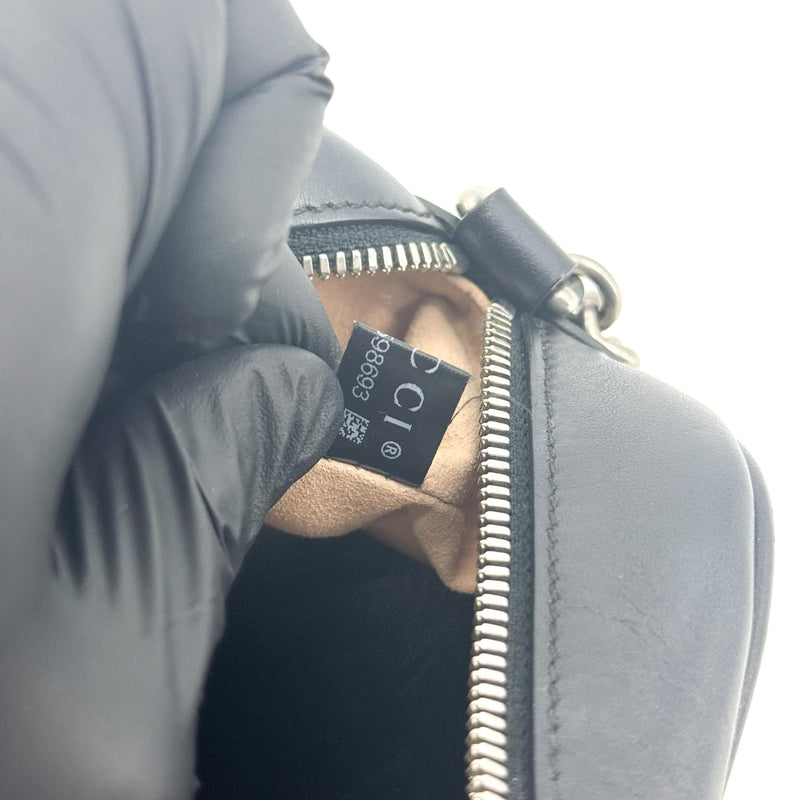 Gucci Gg Marmont Matelasse Leather Black Bag