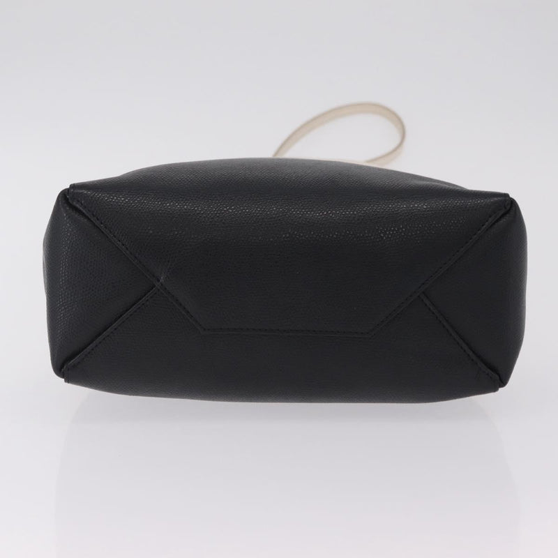 Celine Vertical Bi-Cabas Leather Black Bag