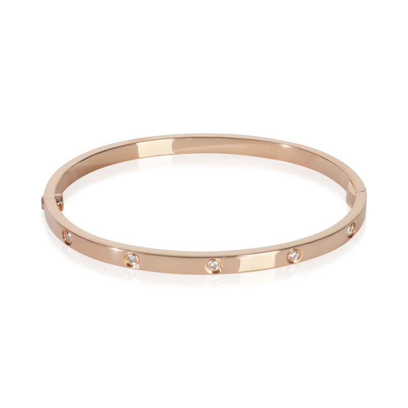 Cartier Rose Gold Diamond Small Model Love Bracelet 18k
