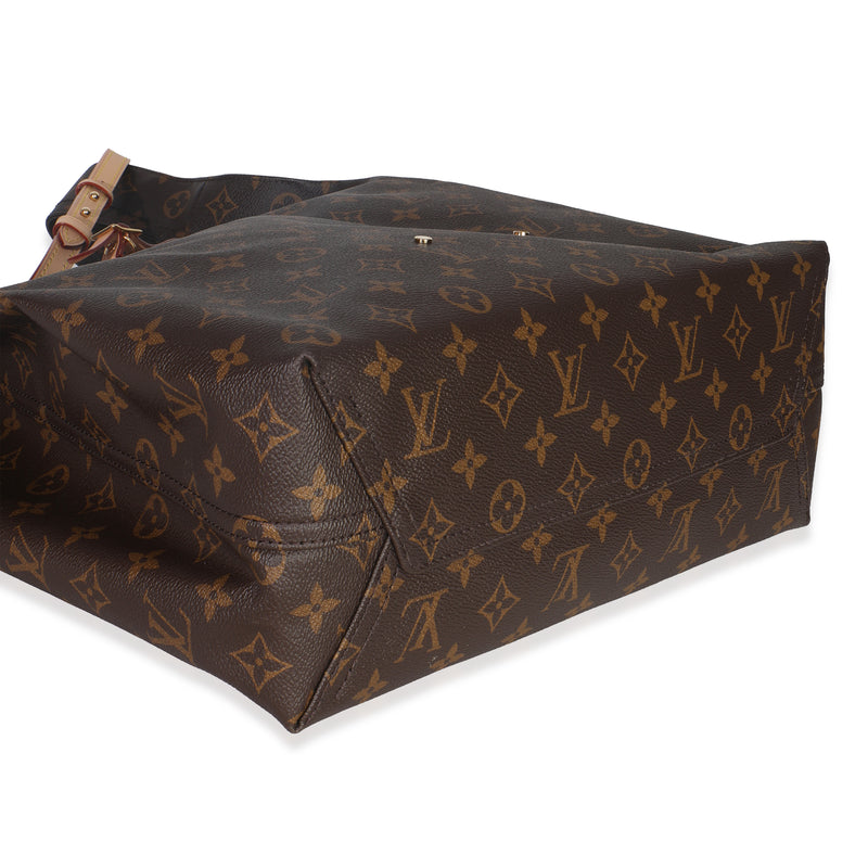 Louis Vuitton Monogram Canvas Atlantis Mm Brown Handbag