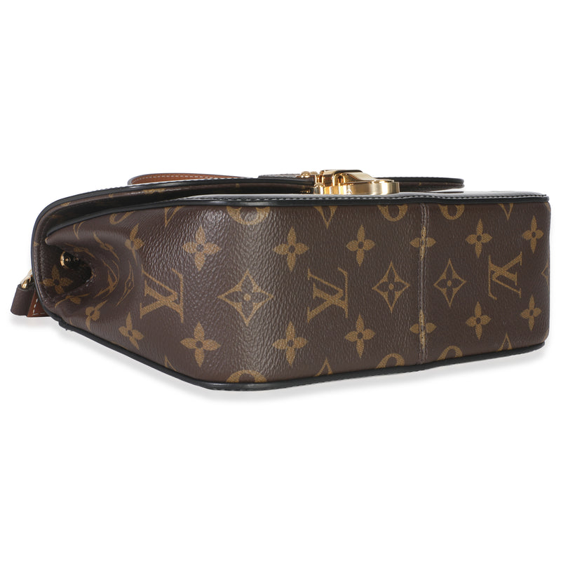 Louis Vuitton Monogram Canvas Black Vernis Cherrywood Bb Patent Leather Handbag