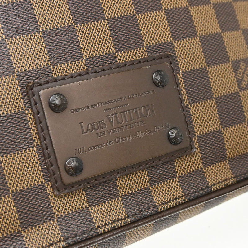 Louis Vuitton Brooklyn Damier Ebene Brown Canvas Bag
