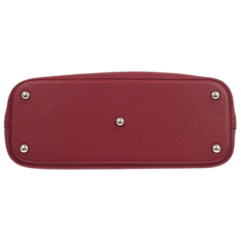 Hermes Bolide Clemence Red Leather Bag