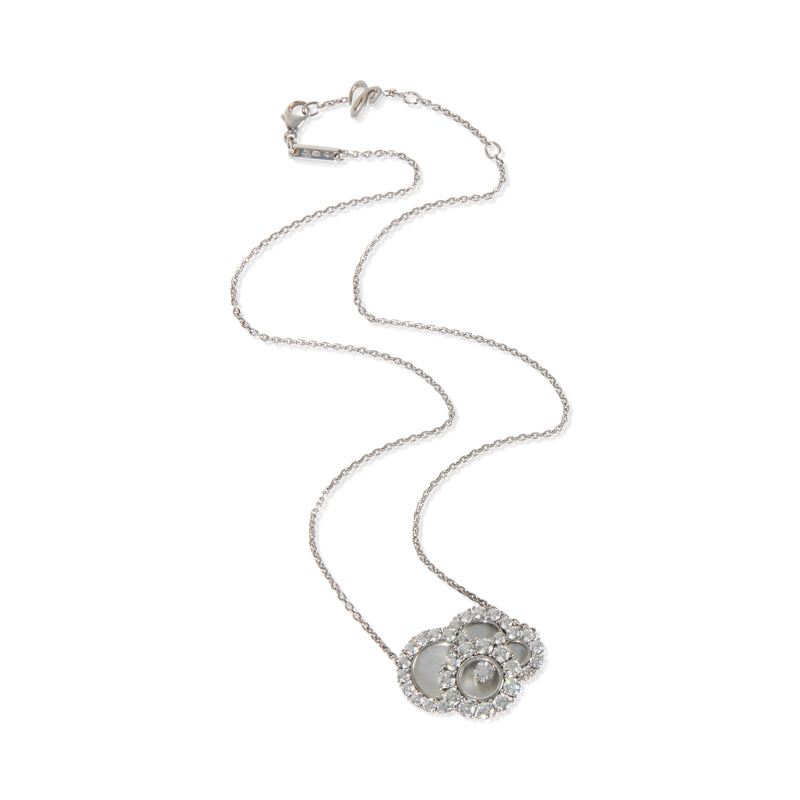 Chopard White Gold Diamond Happy Dreams Necklace 18k
