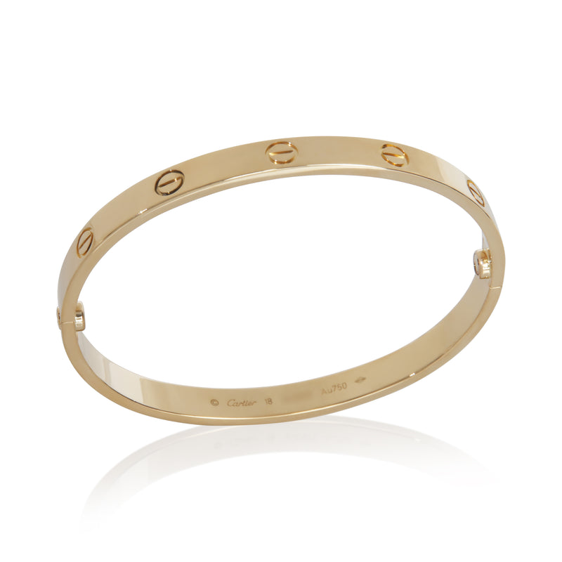 Cartier Yellow Gold Love Bracelet 18k