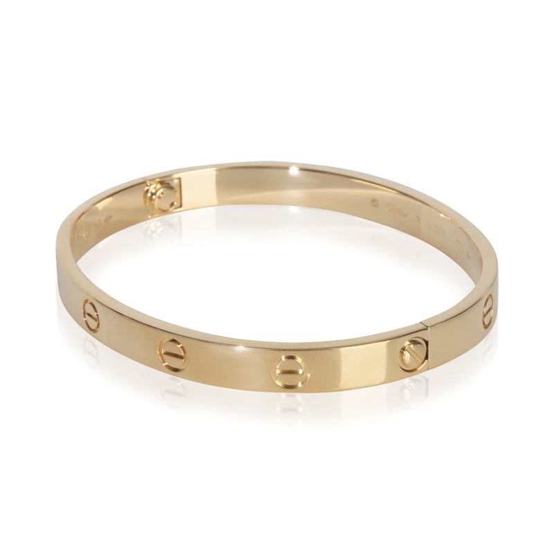 Cartier Yellow Gold Love Bracelet 18k