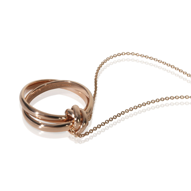 Tiffany & Co. Rose Gold Paloma Picasso Melody Pendant 18k