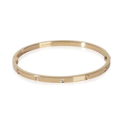 Cartier Yellow Gold Diamond Small Model Love Bracelet 18k