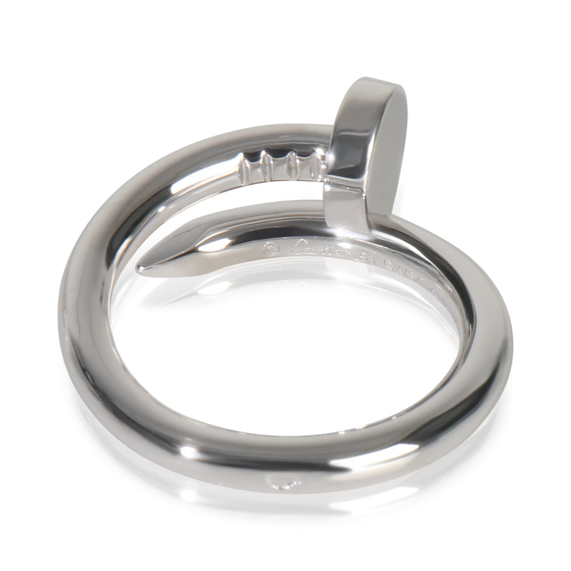 Cartier White Gold Juste Un Clou Ring 18k