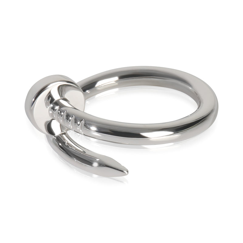 Cartier White Gold Juste Un Clou Ring 18k