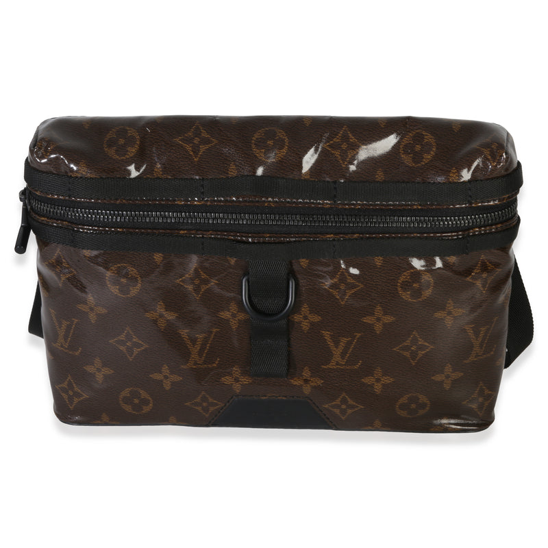 Louis Vuitton Monogram Glaze Canvas Messenger Bag Pm Brown Plastic Handbag