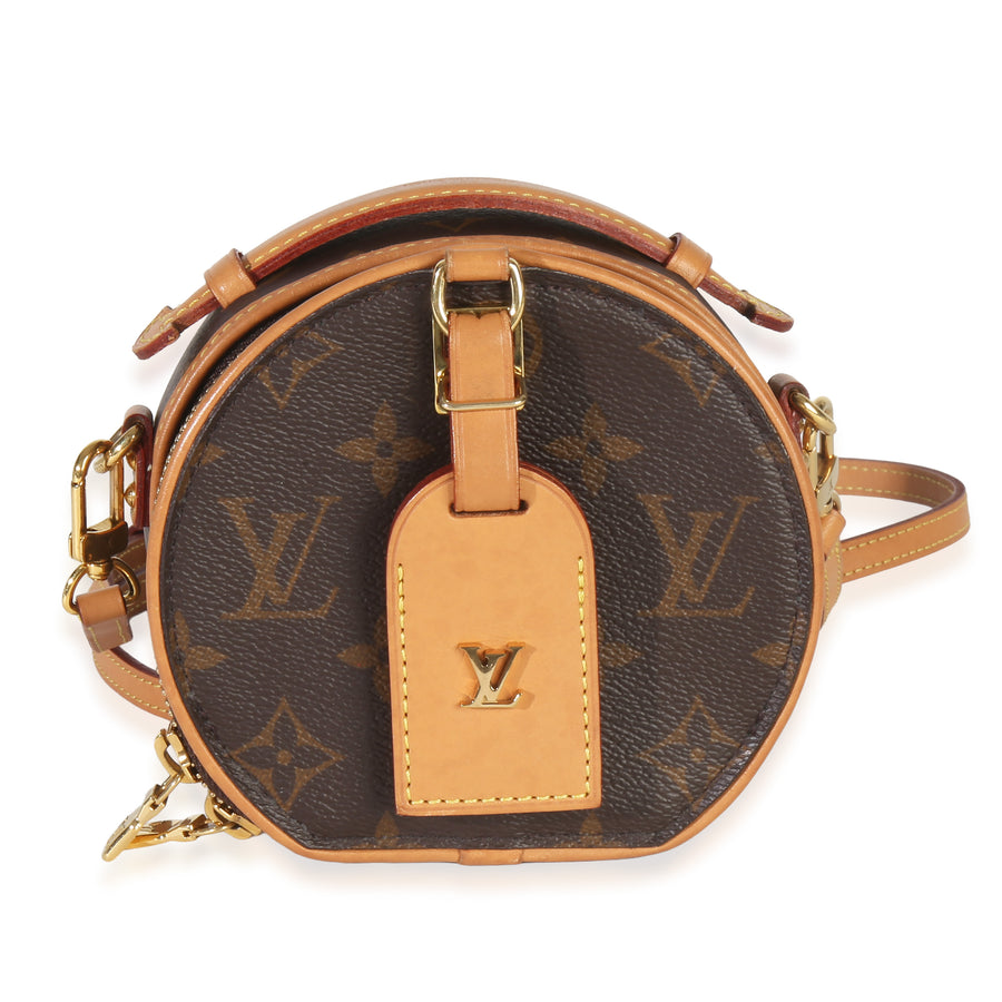 Louis Vuitton Monogram Canvas Mini Boite Chapeau Brown Handbag