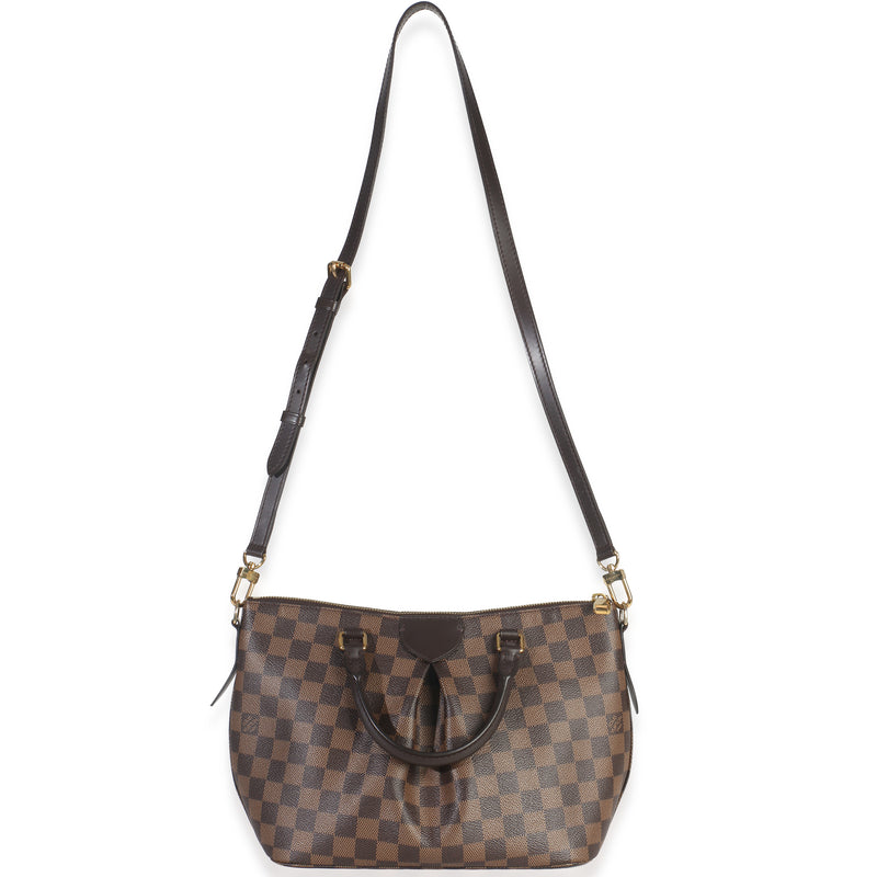 Louis Vuitton Damier Ebene Canvas Siena Pm Brown Handbag