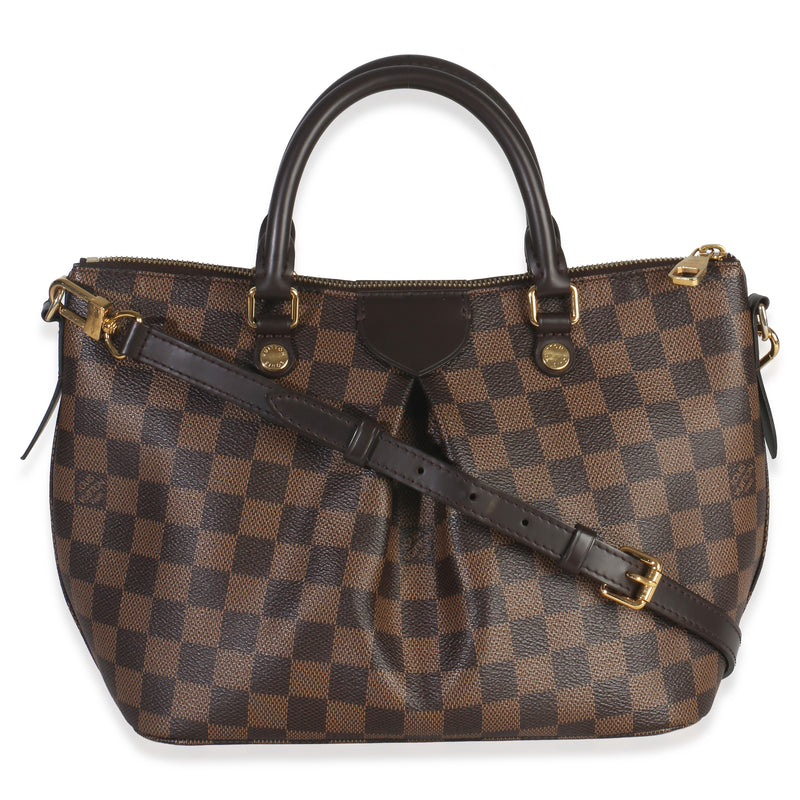 Louis Vuitton Damier Ebene Canvas Siena Pm Brown Handbag