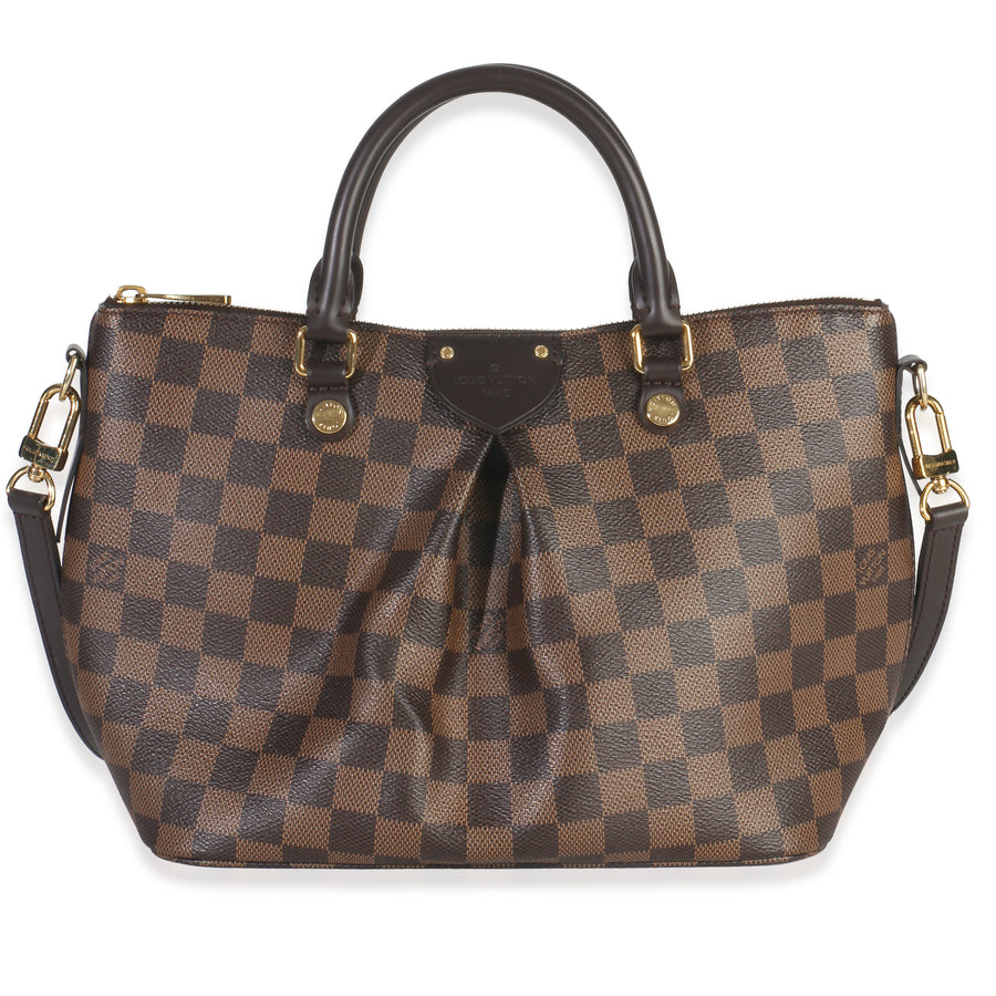 Louis Vuitton Damier Ebene Canvas Siena Pm Brown Handbag