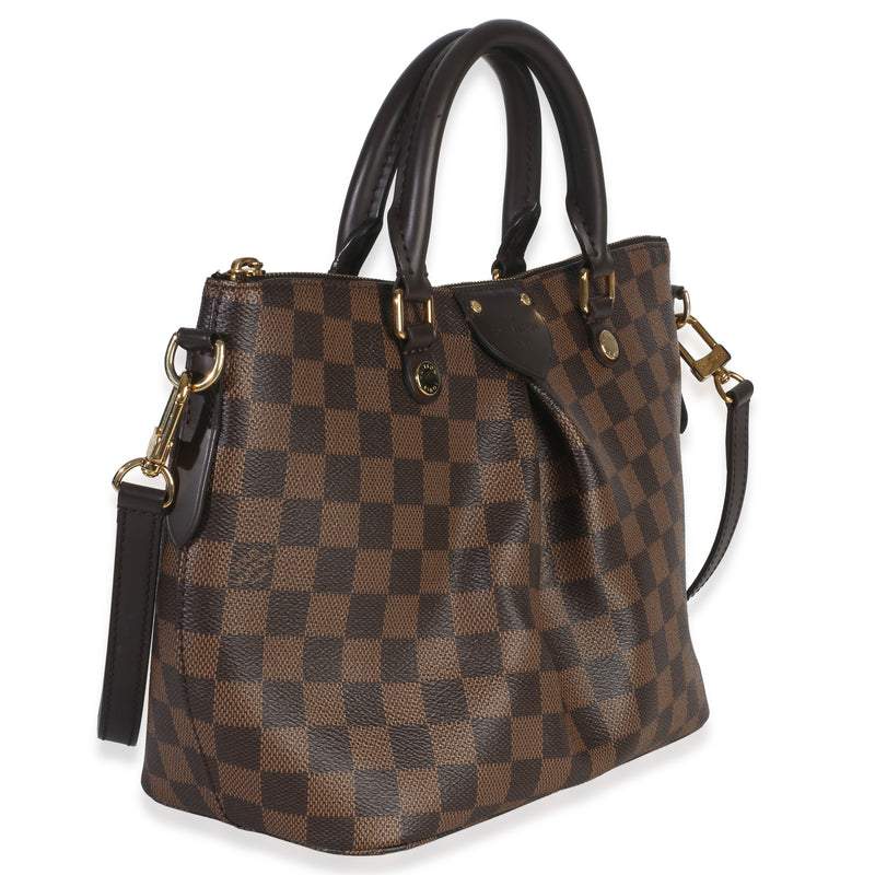 Louis Vuitton Damier Ebene Canvas Siena Pm Brown Handbag