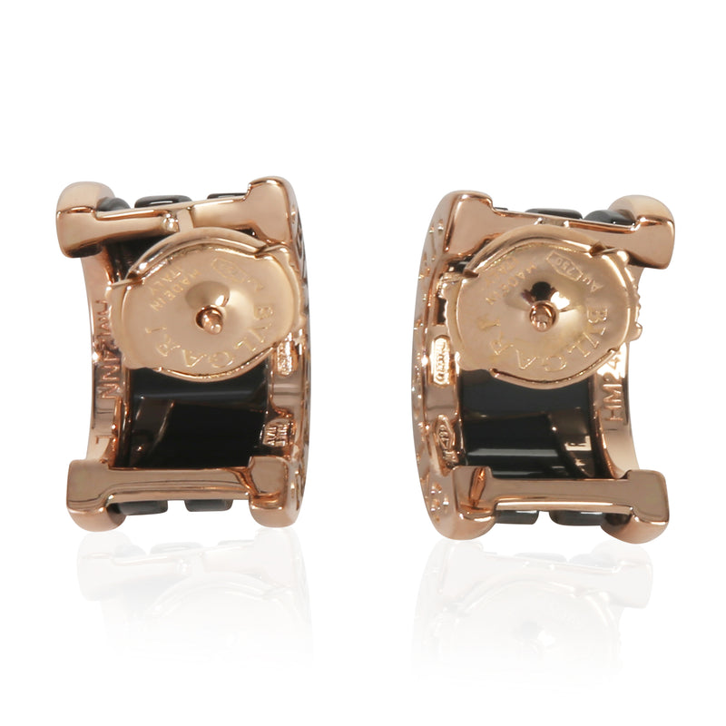 Bvlgari Rose Gold B.zero1 Hoop Earrings 18k