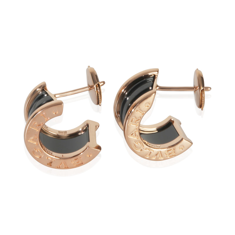 Bvlgari Rose Gold B.zero1 Hoop Earrings 18k