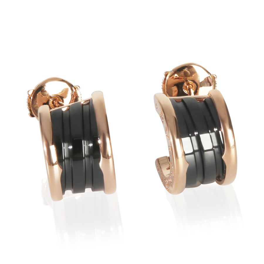 Bvlgari Rose Gold B.zero1 Hoop Earrings 18k