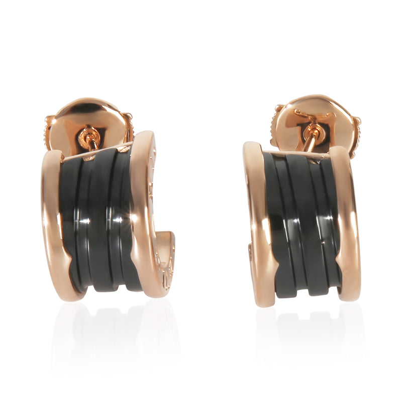 Bvlgari Rose Gold B.zero1 Hoop Earrings 18k