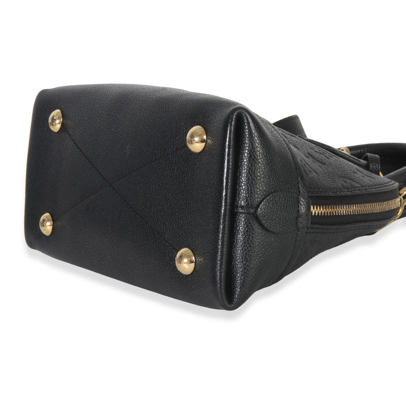 Louis Vuitton Black Monogram Empreinte Neo Alma Bb Leather Handbag