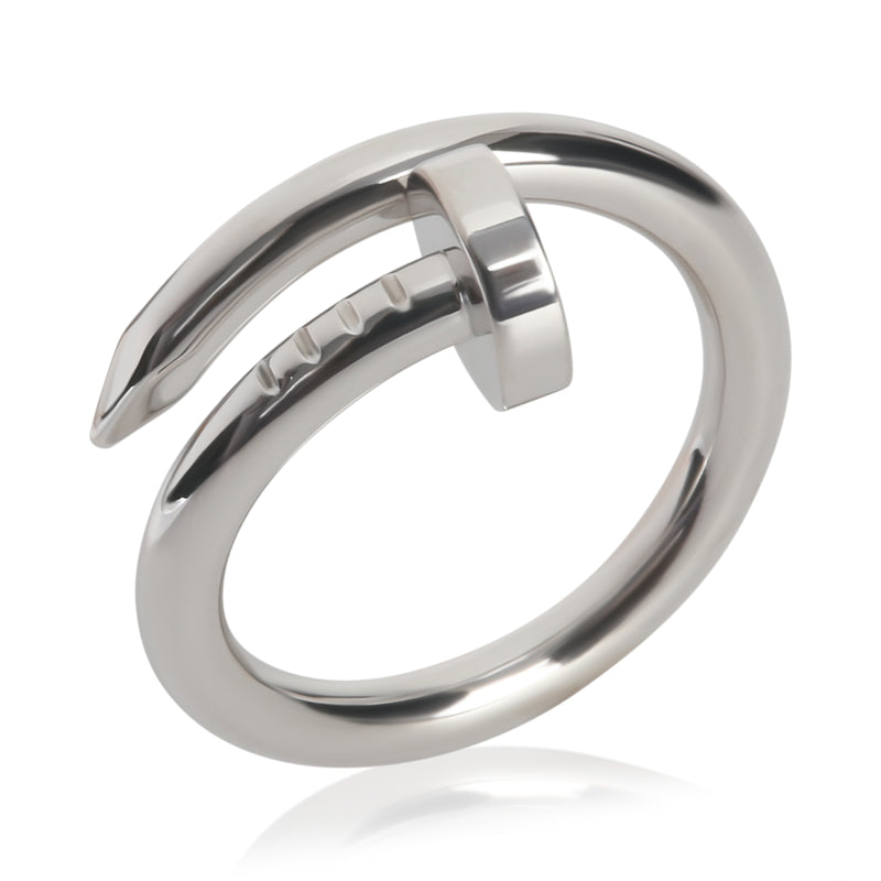 Cartier White Gold Juste Un Clou Ring 18k
