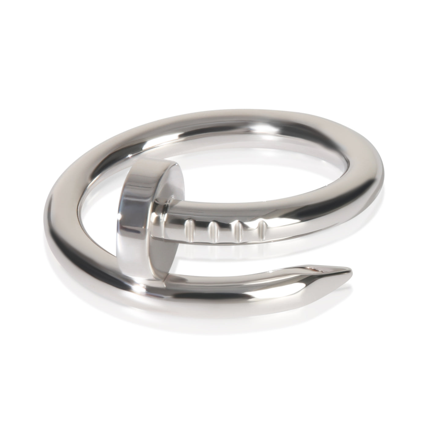 Cartier White Gold Juste Un Clou Ring 18k