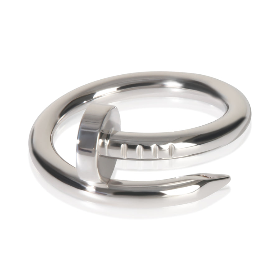 Cartier White Gold Juste Un Clou Ring 18k