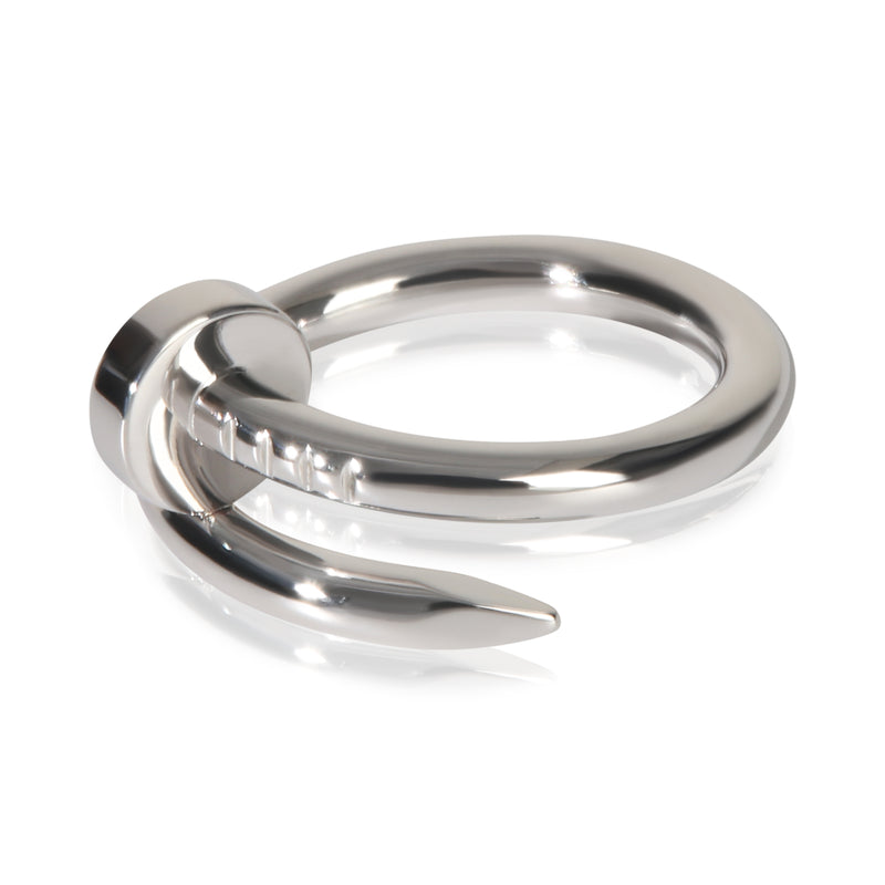 Cartier White Gold Juste Un Clou Ring 18k