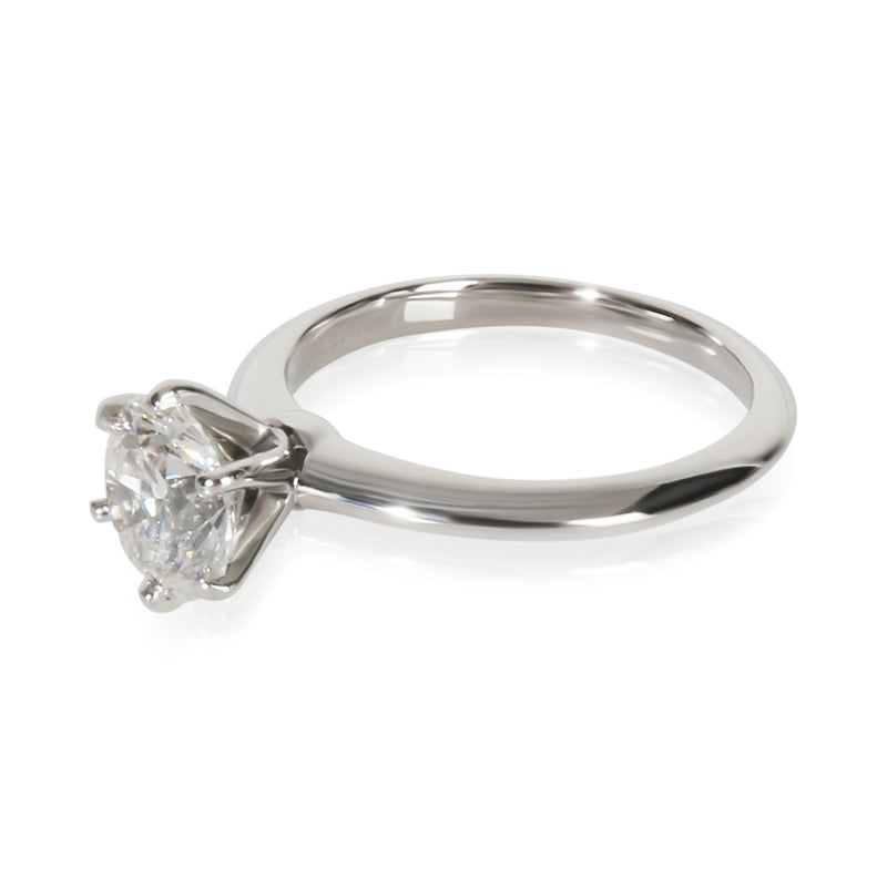 Tiffany & Co. 1.59 Ct Round Brilliant Diamond Engagement Ring 950