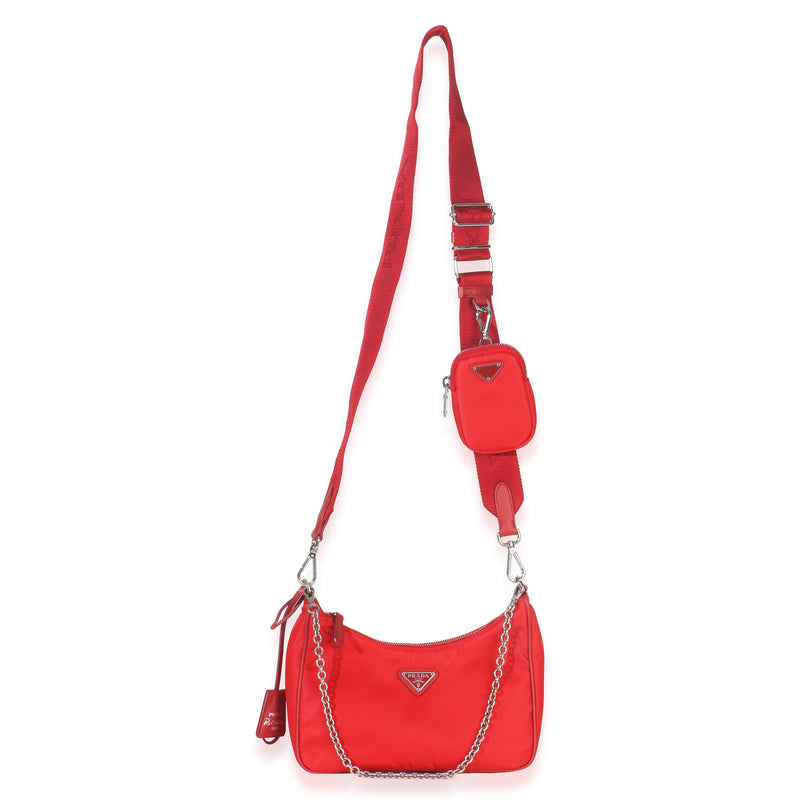Prada Red Re-Nylon Re-Edition 2005 Bag Other; Handbag