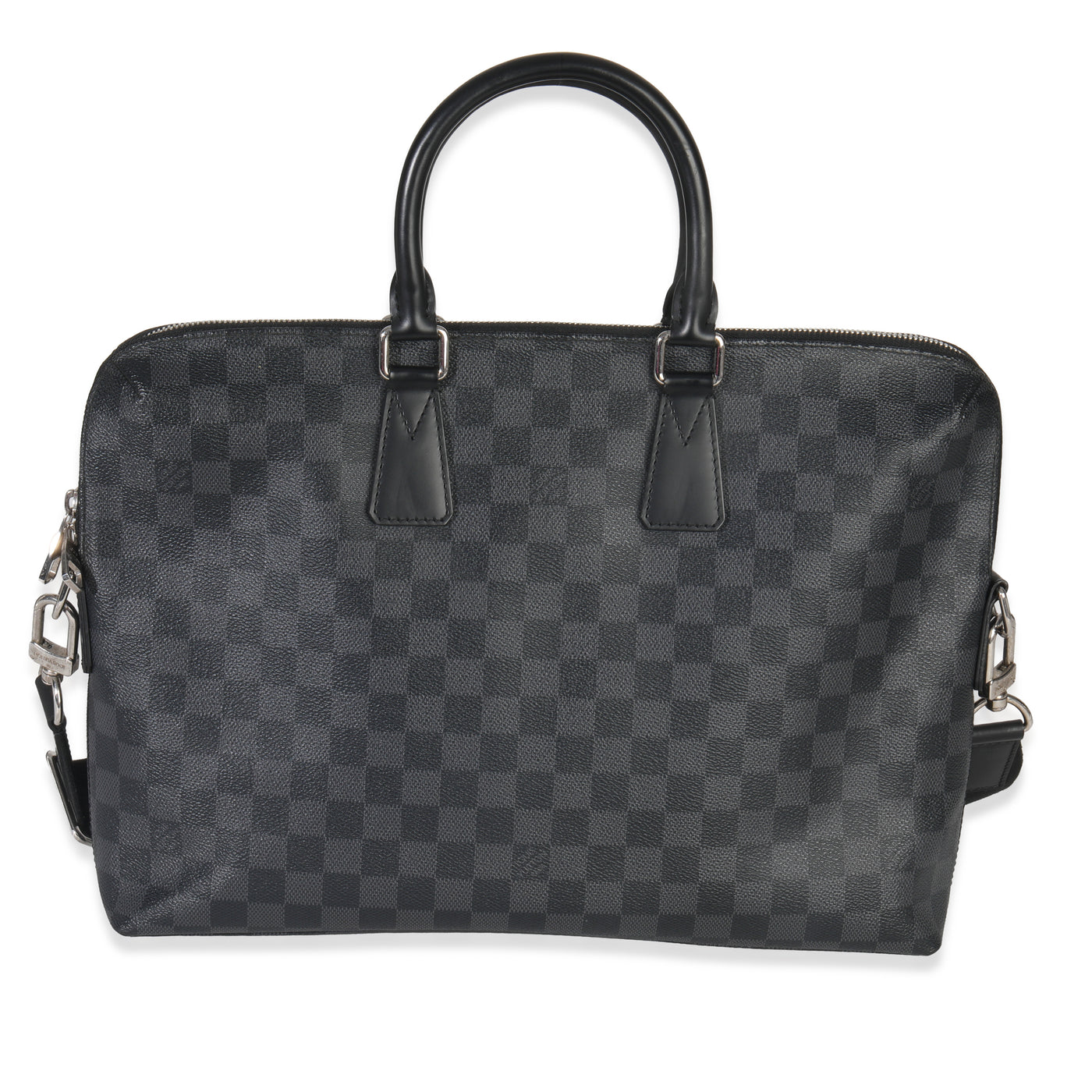 Louis Vuitton Damier Graphite Canvas Porte Documents Jour Nm Black Coated Handbag