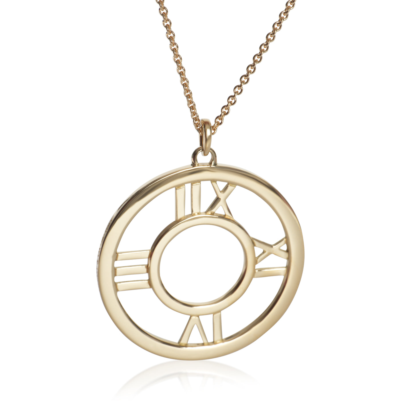 Tiffany & Co. Yellow Gold Atlas Pendant 18k