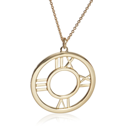 Tiffany & Co. Yellow Gold Atlas Pendant 18k