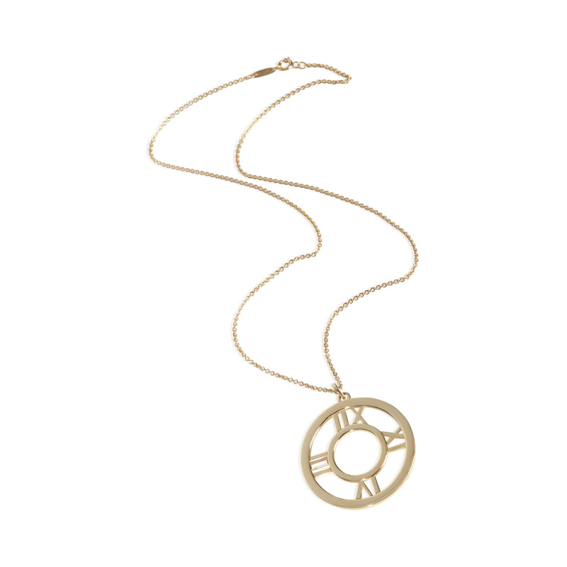 Tiffany & Co. Yellow Gold Atlas Pendant 18k