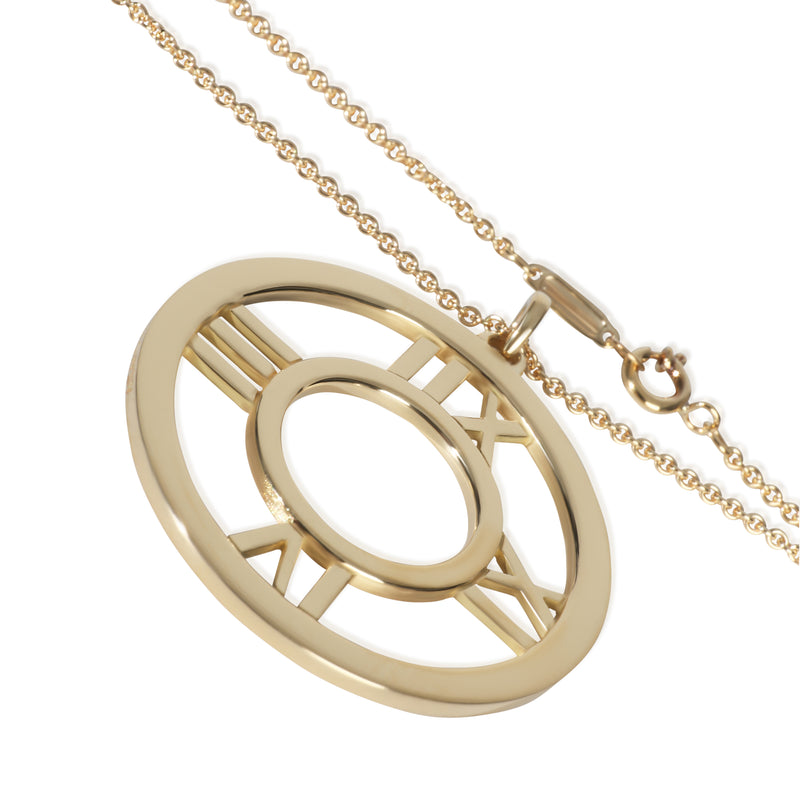 Tiffany & Co. Yellow Gold Atlas Pendant 18k