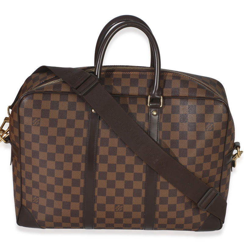 Louis Vuitton Damier Ebene Canvas Porte-Documents Voyage Gm Brown Handbag